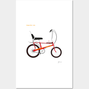 Raleigh Chopper Mk 2 (Infra Red) Posters and Art